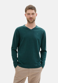 Tom Tailor Strickpullover V-Neck