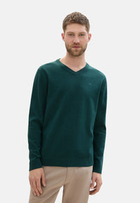Tom Tailor Strickpullover V-Neck