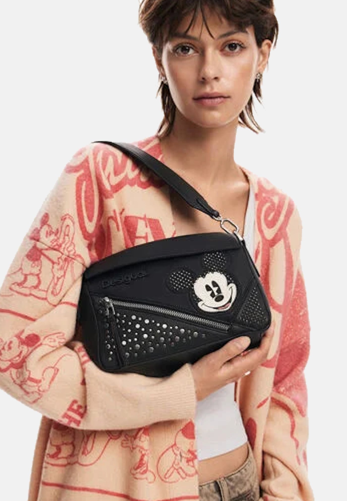 Desigual MICKEY STUDSTYLE PHUKET MINI Umhängetasche