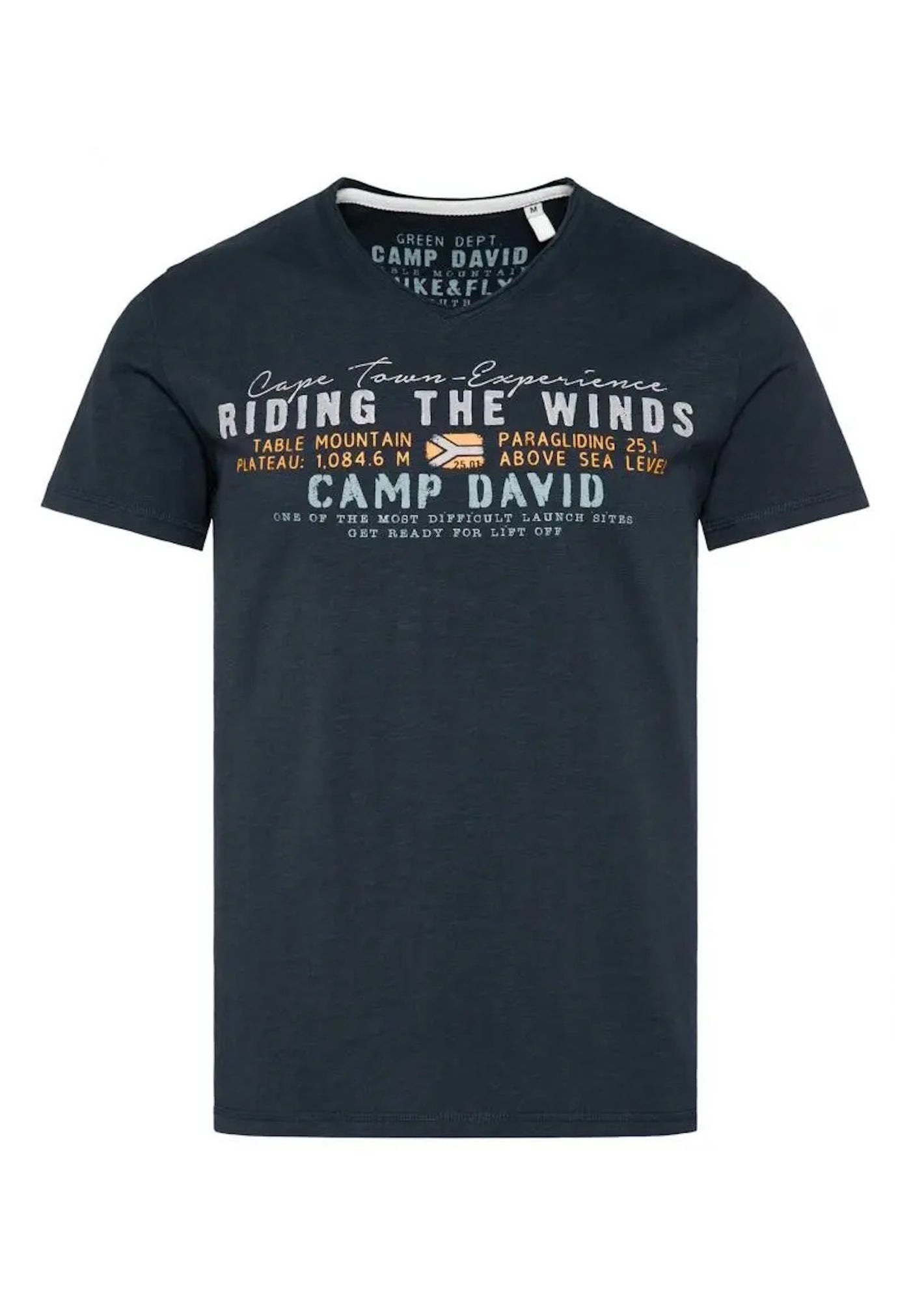 Camp David PARAGLIDING CAPE TOWN I Kurzarmshirt