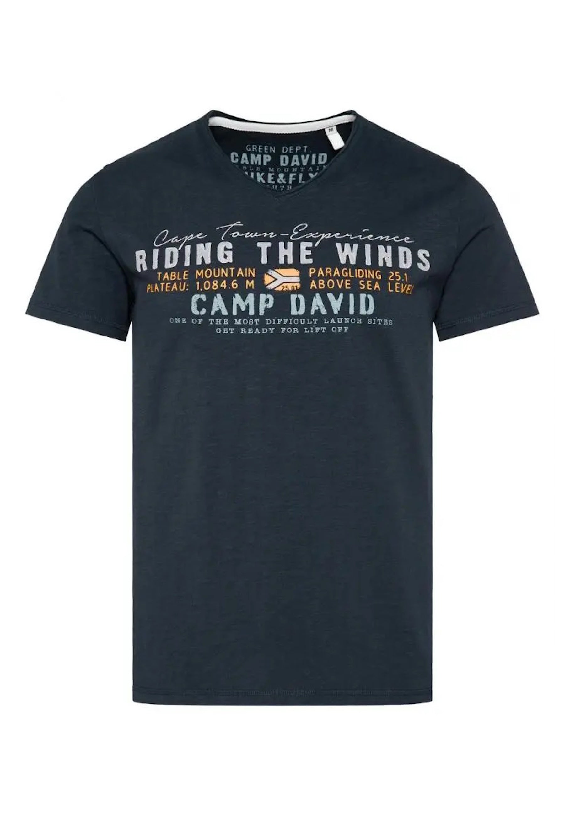 Camp David PARAGLIDING CAPE TOWN I Kurzarmshirt