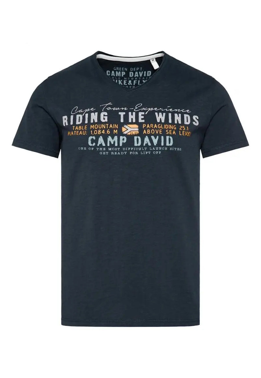 Camp David PARAGLIDING CAPE TOWN I Kurzarmshirt
