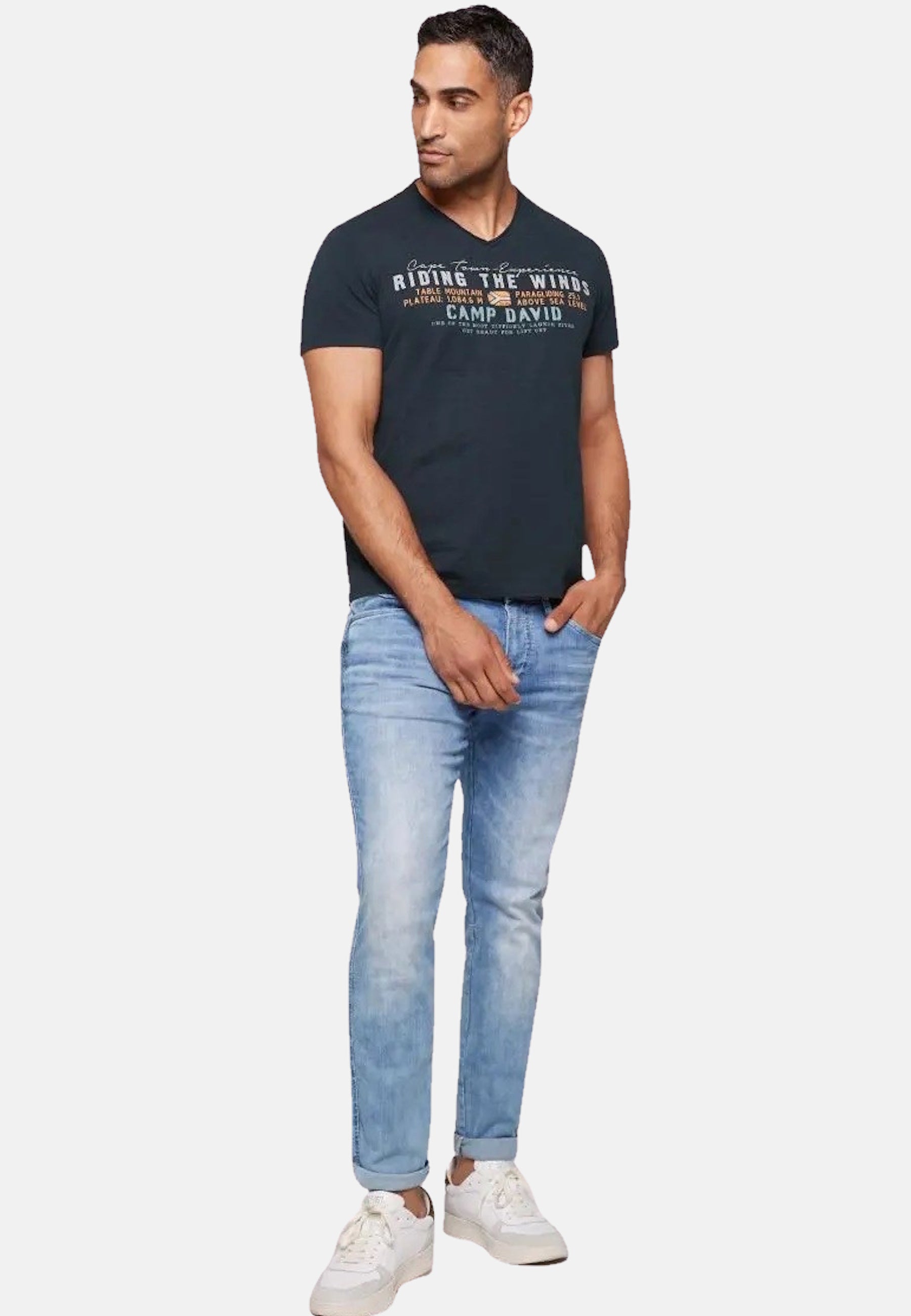 Camp David PARAGLIDING CAPE TOWN I Kurzarmshirt