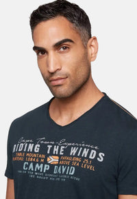 Camp David PARAGLIDING CAPE TOWN I Kurzarmshirt