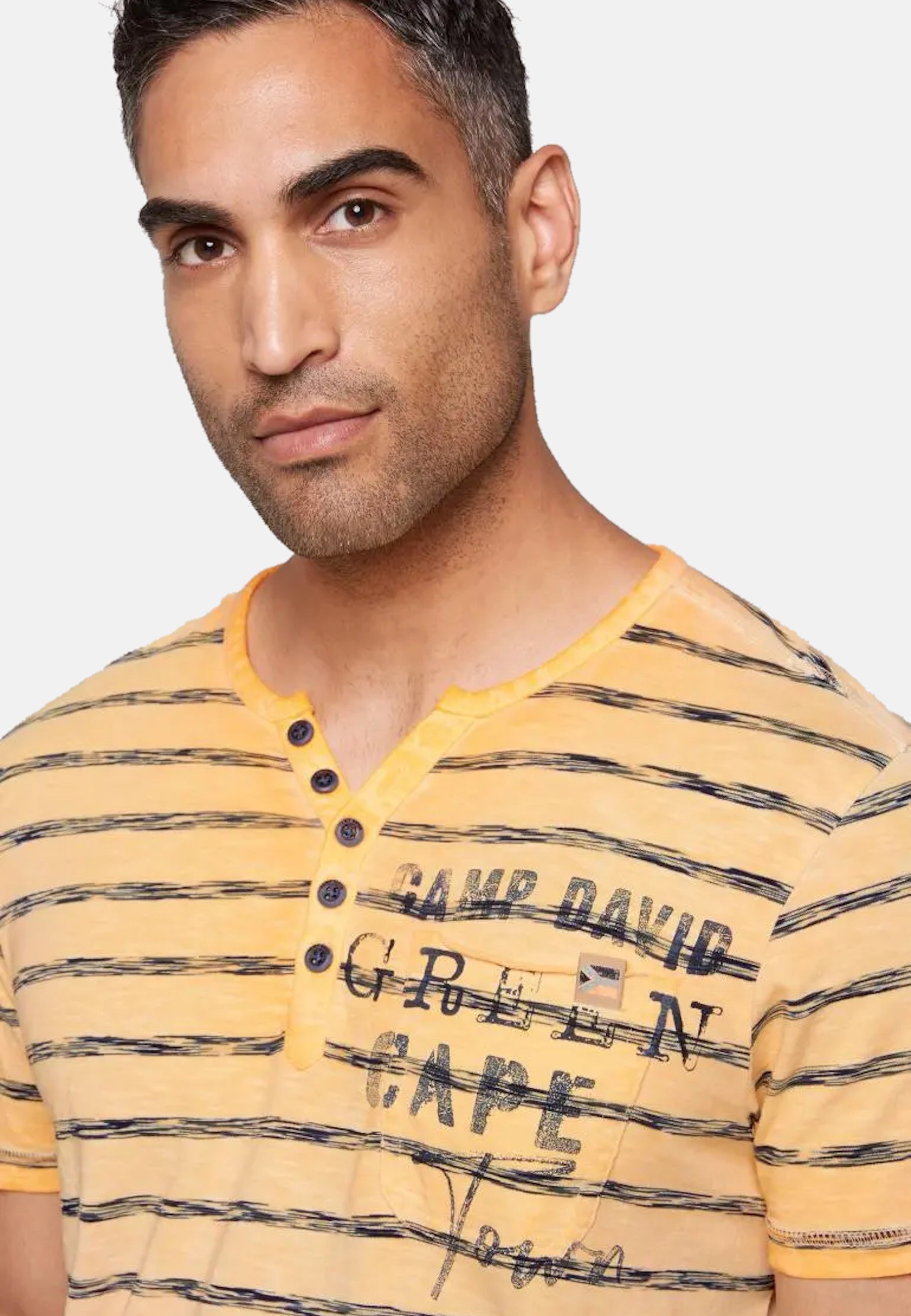 Camp David PARAGLIDING CAPE TOWN I Henley-Shirt