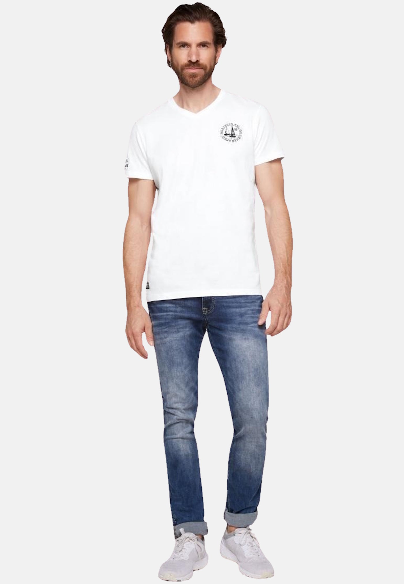 Camp David CRUISE NORTH Kurzarmshirt