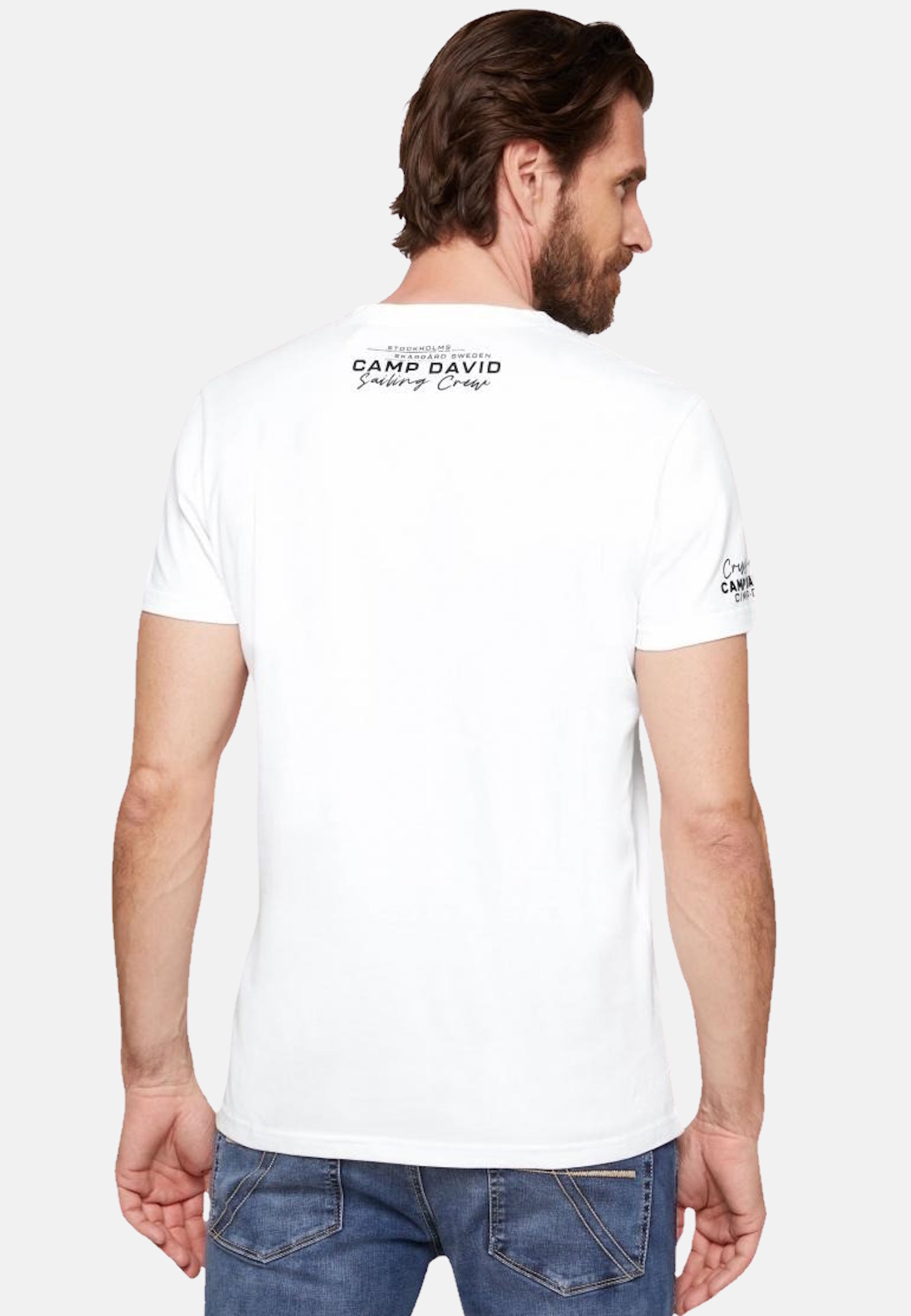 Camp David CRUISE NORTH Kurzarmshirt