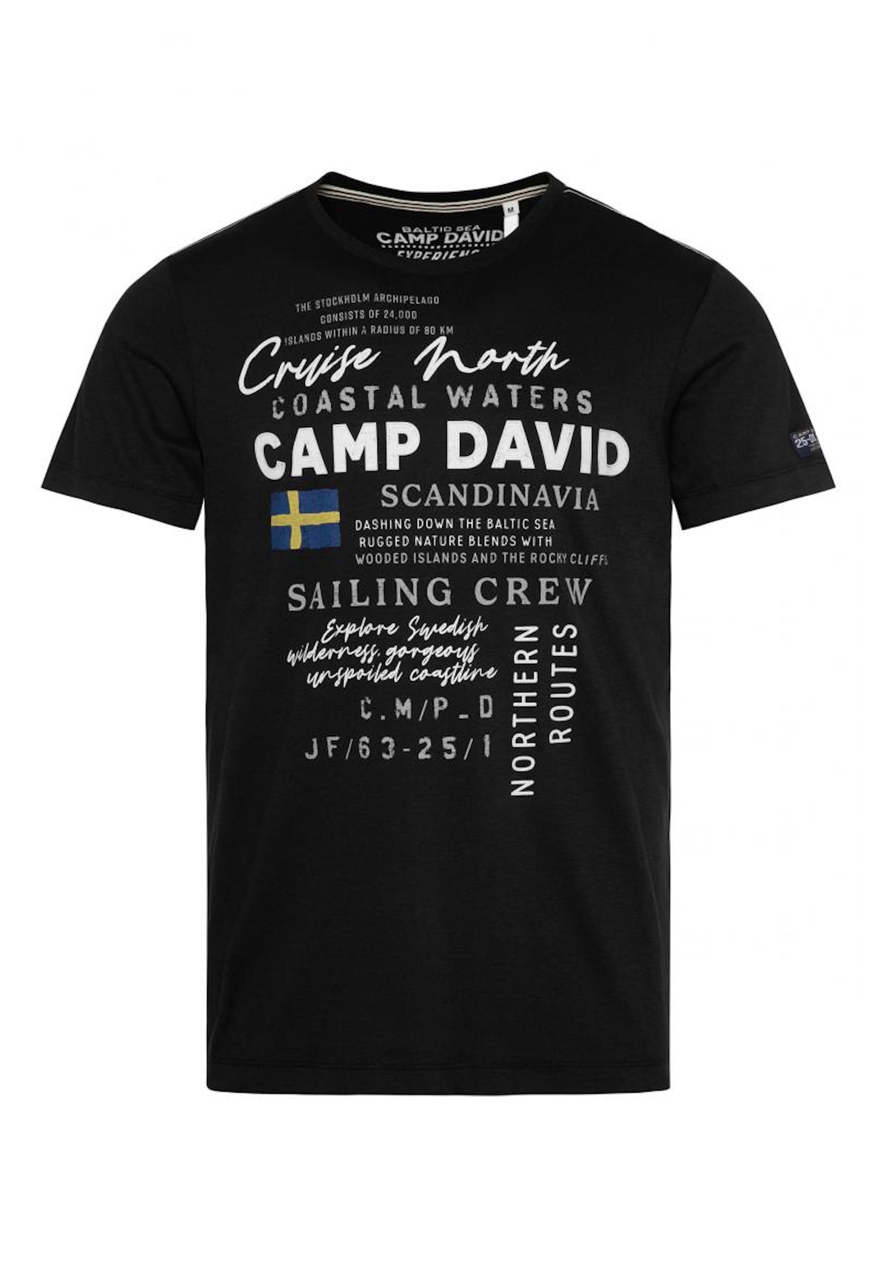 Camp David CRUISE NORTH Kurzarmshirt
