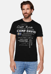 Camp David CRUISE NORTH Kurzarmshirt