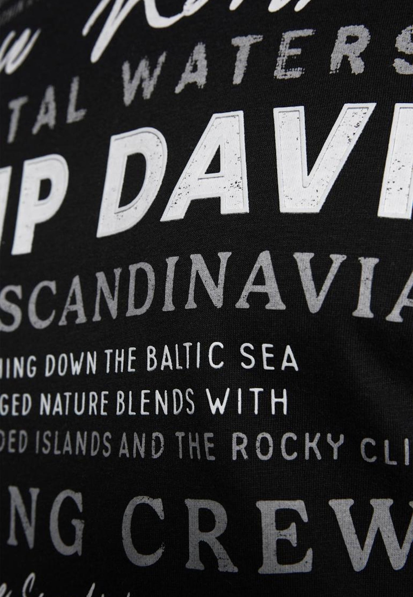 Camp David CRUISE NORTH Kurzarmshirt