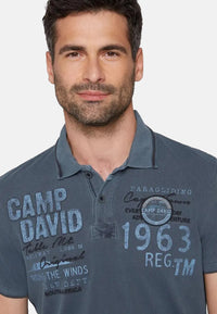 Camp David PARAGLIDING CAPE TOWN I Polo-Kurzarmshirt