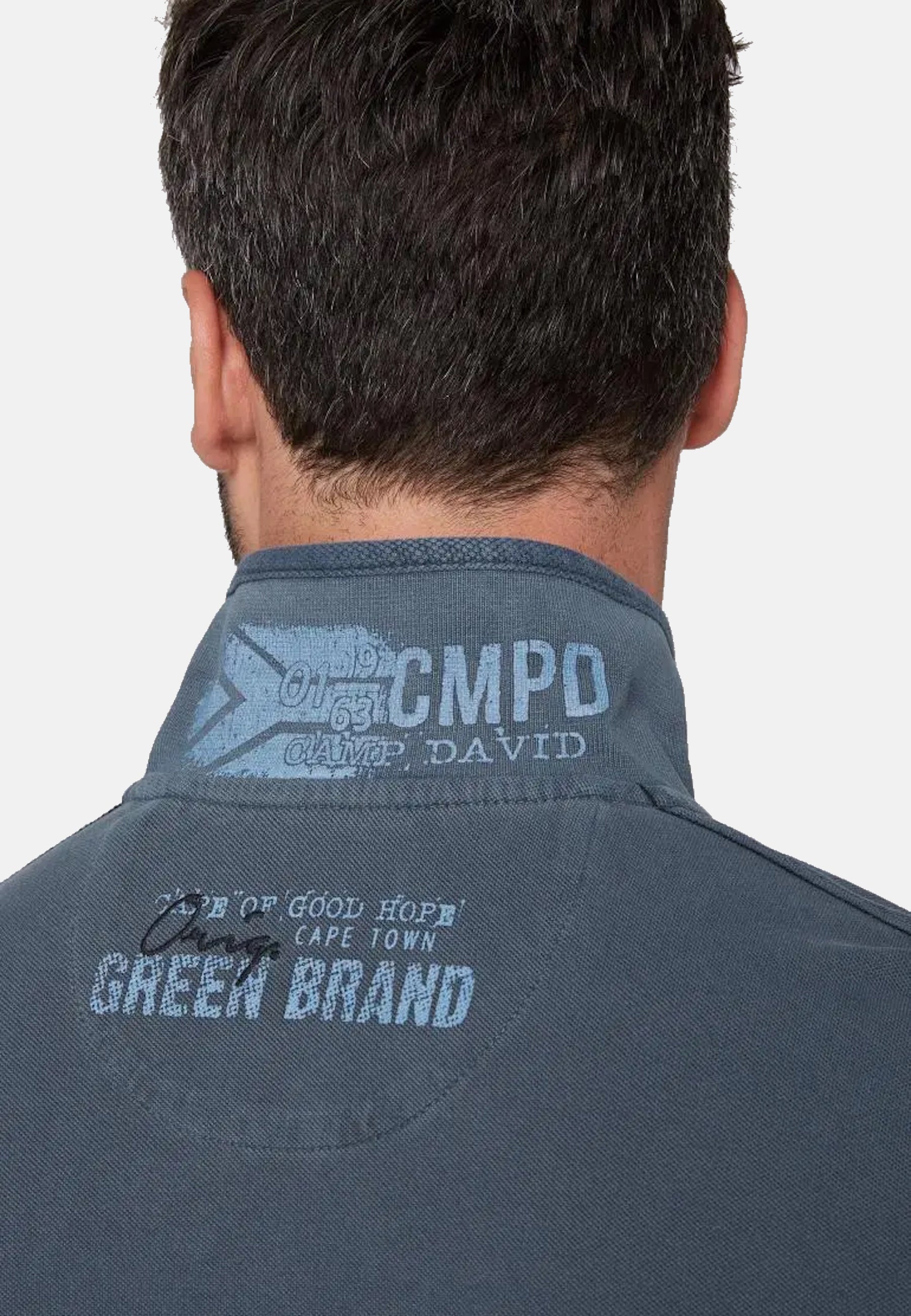 Camp David PARAGLIDING CAPE TOWN I Polo-Kurzarmshirt