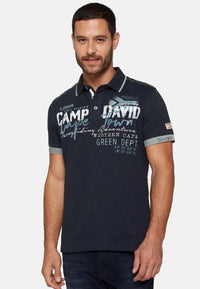 Camp David PARAGLIDING CAPE TOWN I Polo-Kurzarmshirt