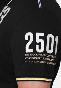 Camp David CRUISE NORTH Kurzarmshirt mit Polokragen