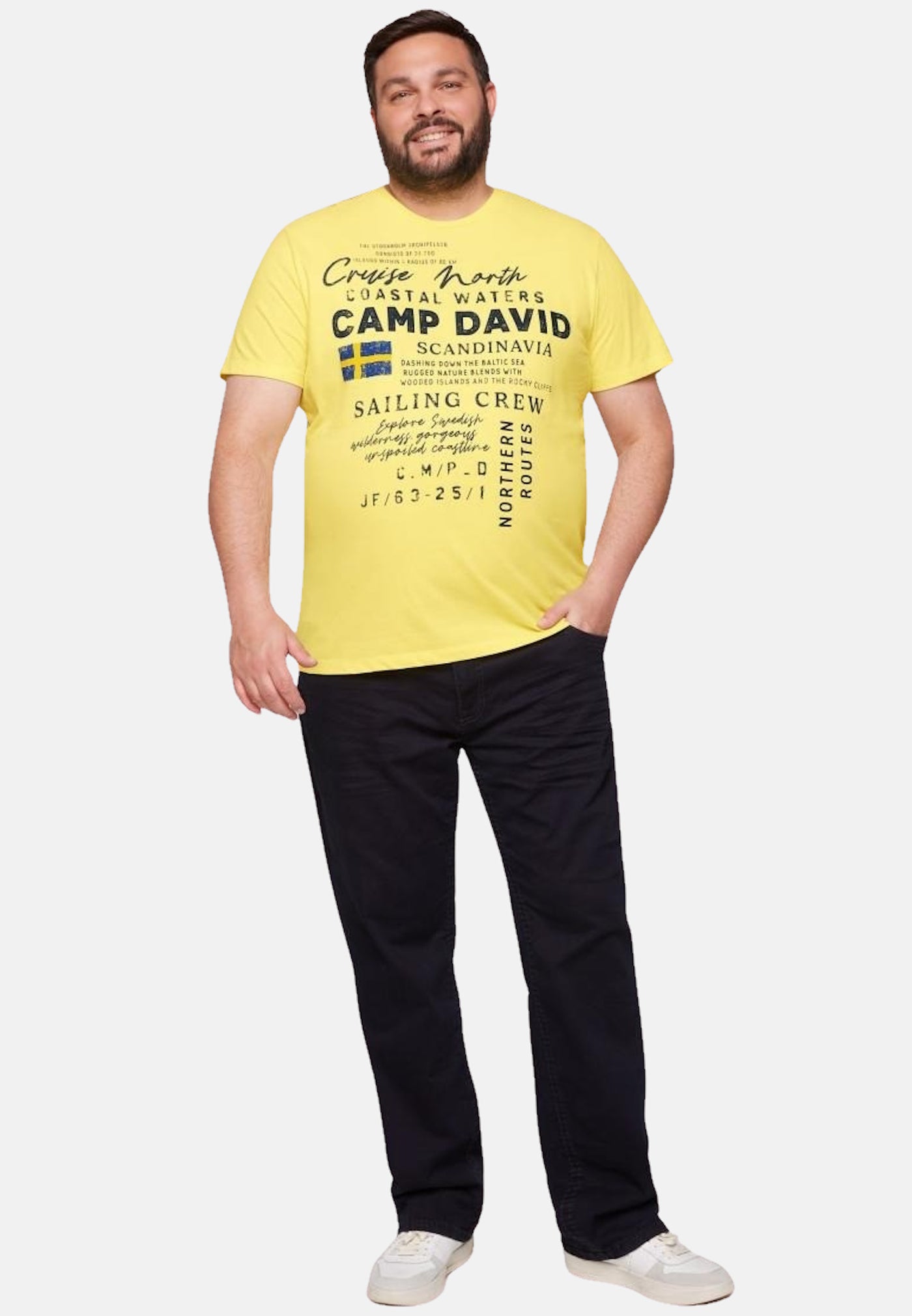 Camp David CRUISE NORTH Kurzarmshirt