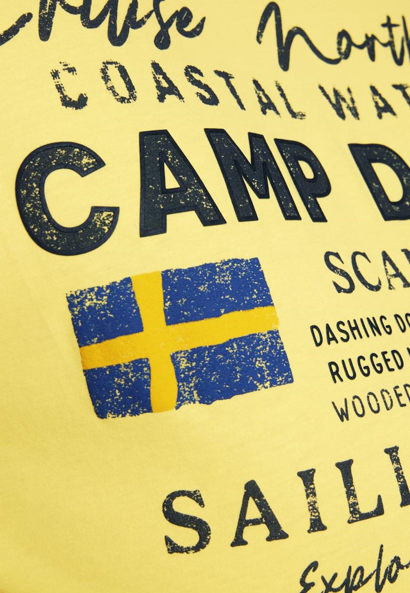 Camp David CRUISE NORTH Kurzarmshirt