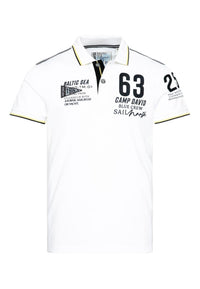 Camp David CRUISE NORTH Kurzarmshirt mit Polokragen
