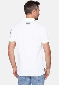 Camp David CRUISE NORTH Kurzarmshirt mit Polokragen