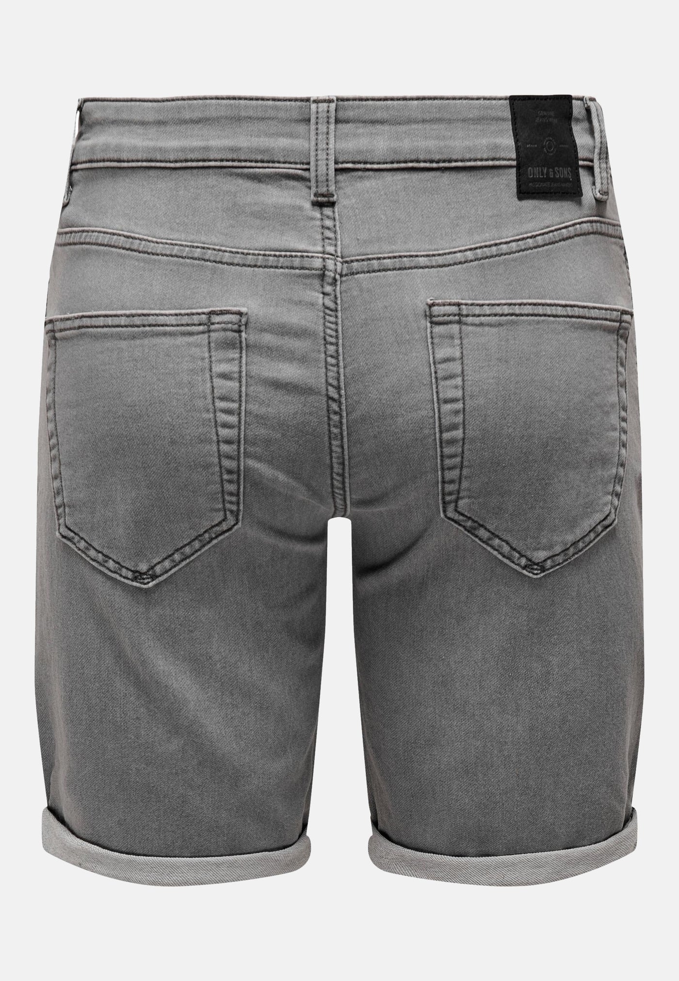 Only & Sons PLY REG GR JOG SHO PK 8583 DNM kurze Jeanshose