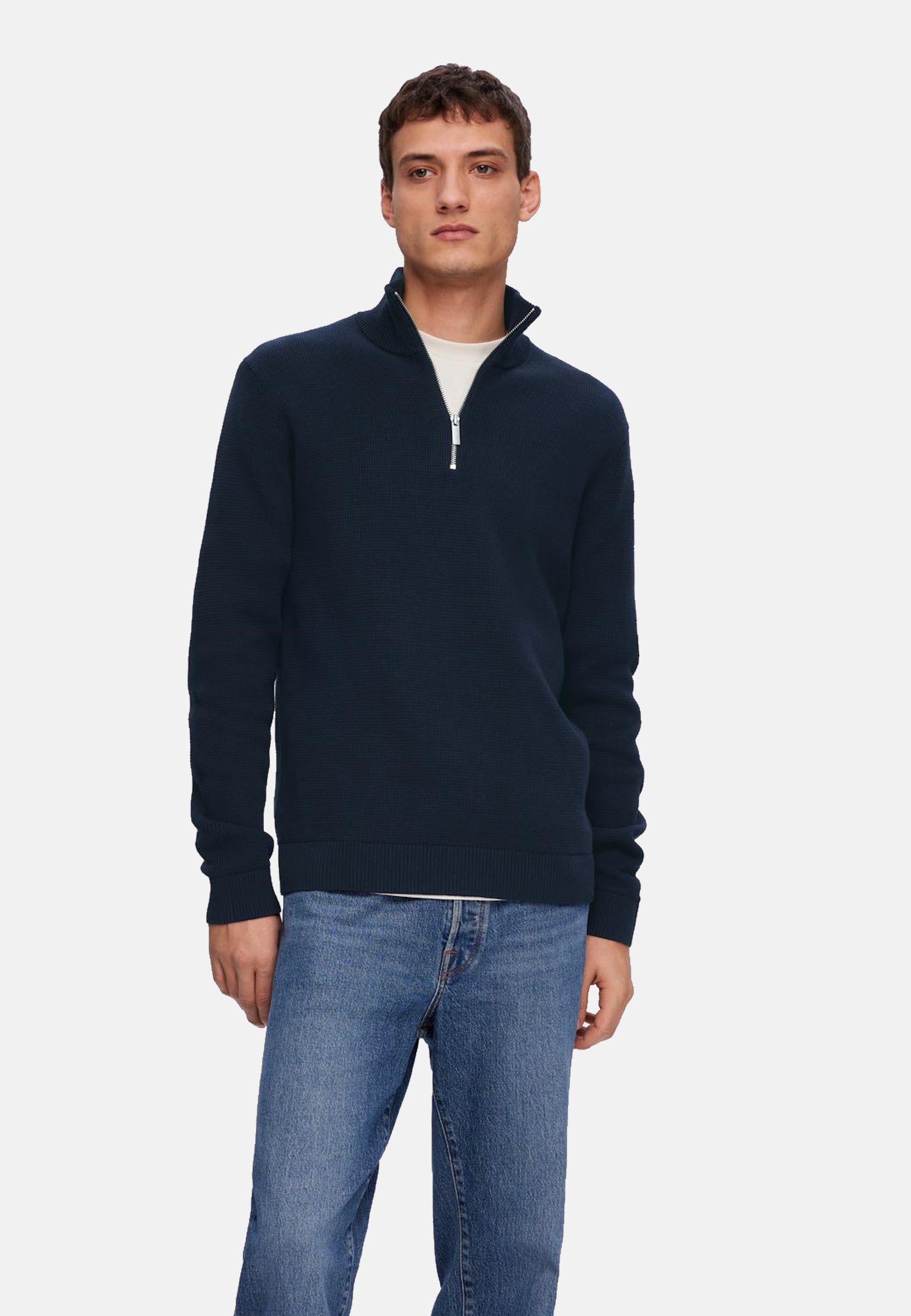 Selected Homme Strickpullover Troyer