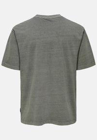 Only & Sons DISTRESS Kurzarmshirt