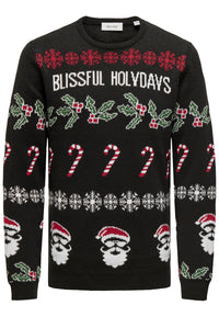 Only & Sons XMAS ALLOVER Strickpullover R-Neck