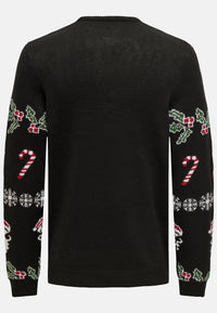Only & Sons XMAS ALLOVER Strickpullover R-Neck