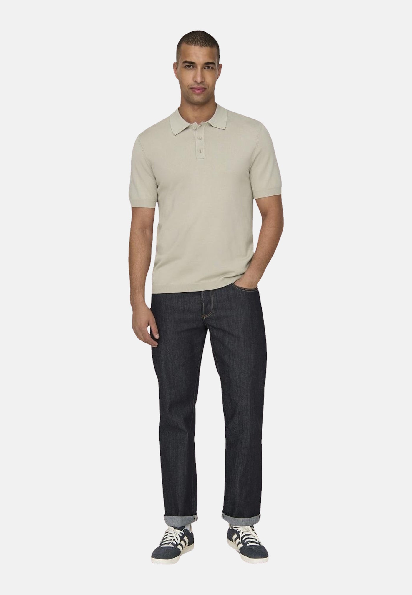 Only & Sons WYLER Kurzarmshirt mit Polokragen
