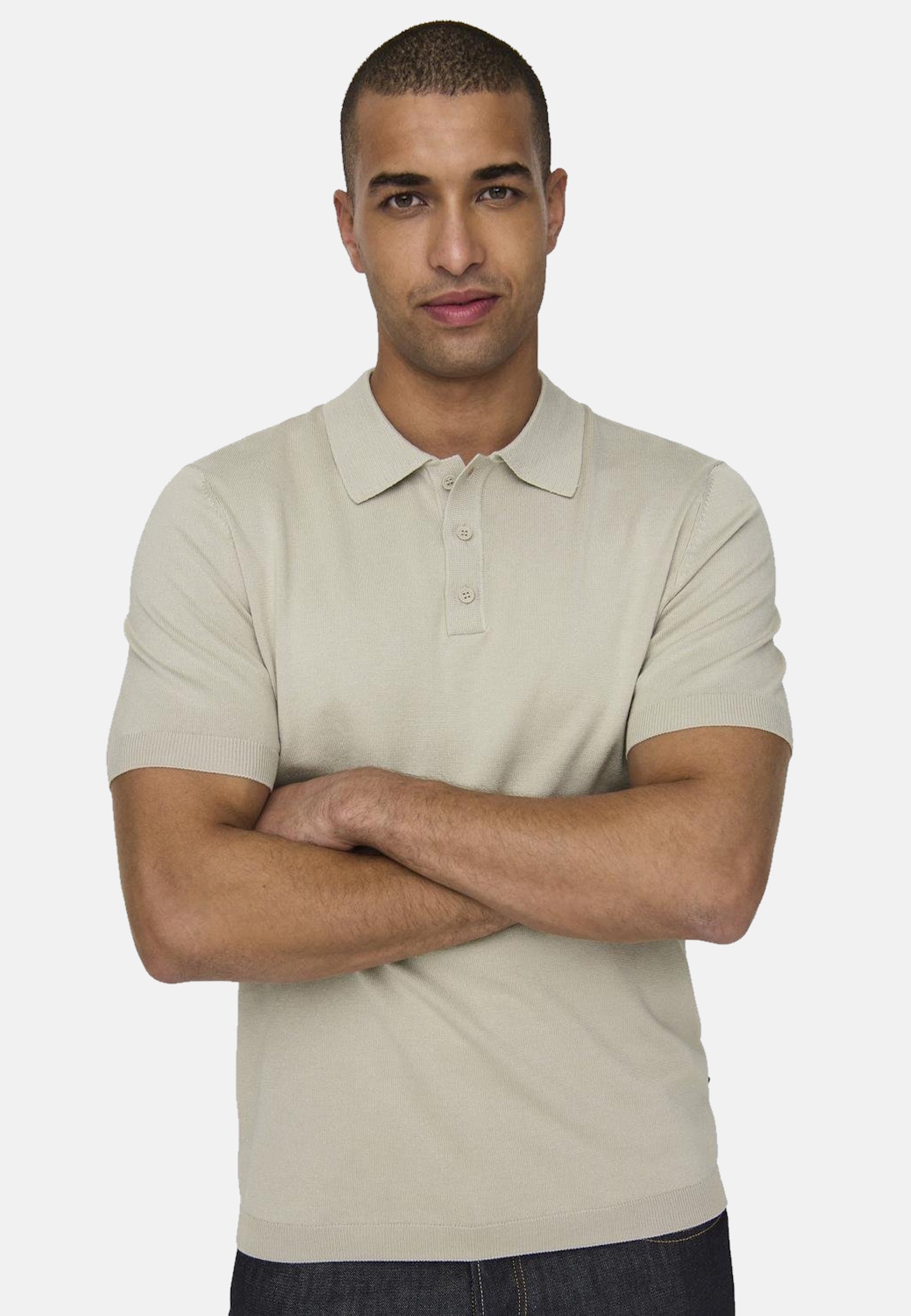 Only & Sons WYLER Kurzarmshirt mit Polokragen