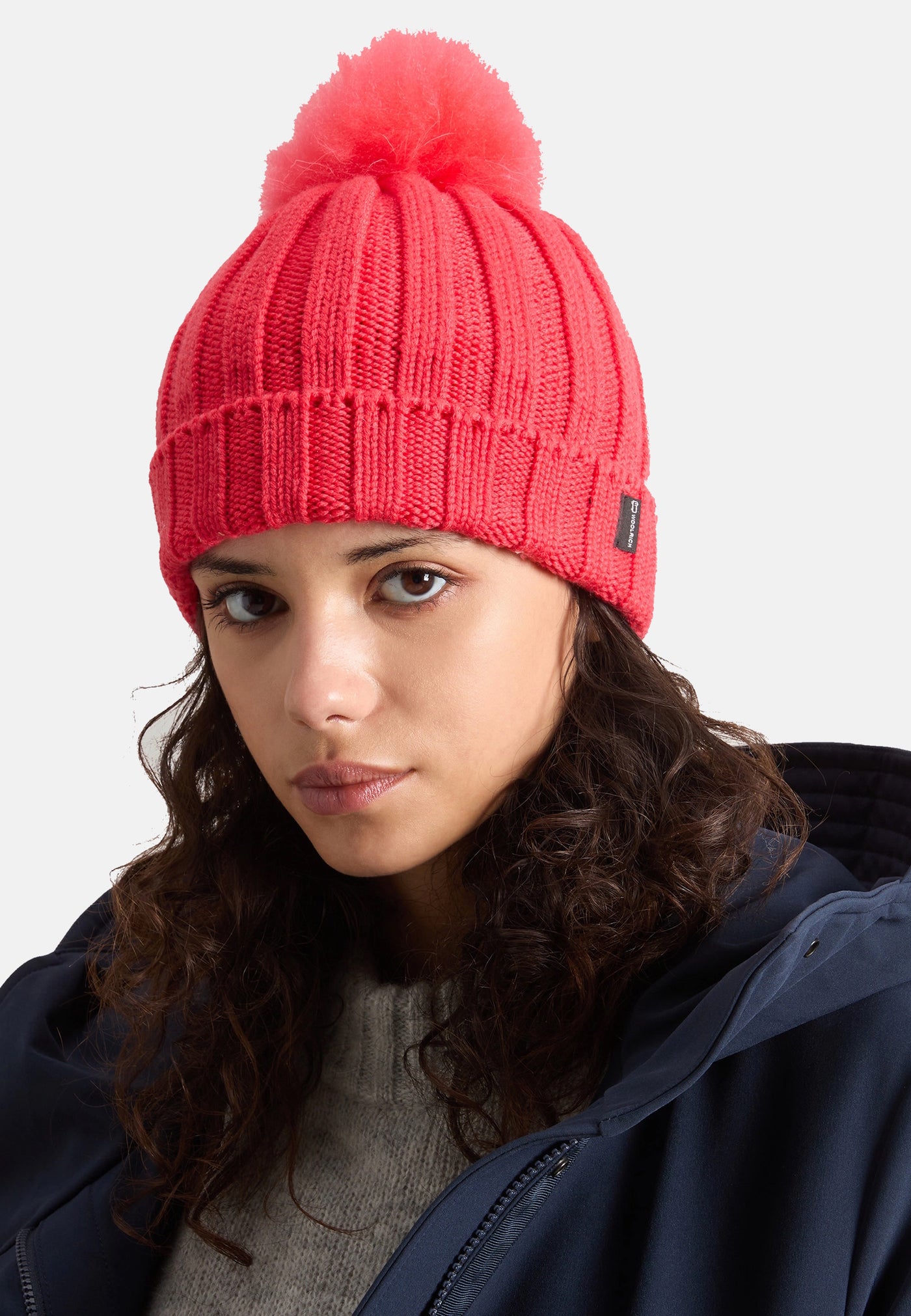 Woolrich CASHMERE POM POM Beanie