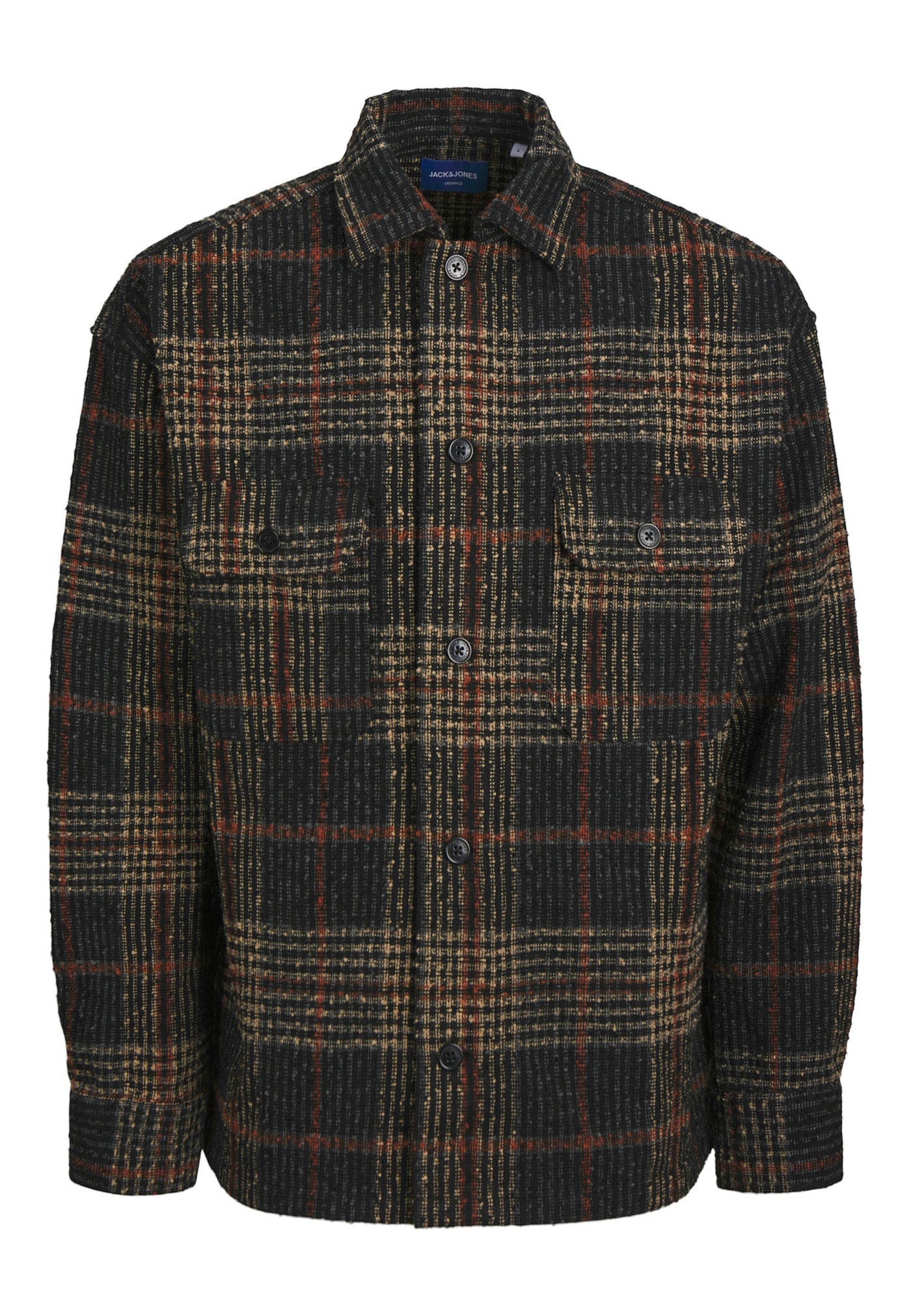 Jack & Jones ROXBURY BOUCLE Langarmhemd