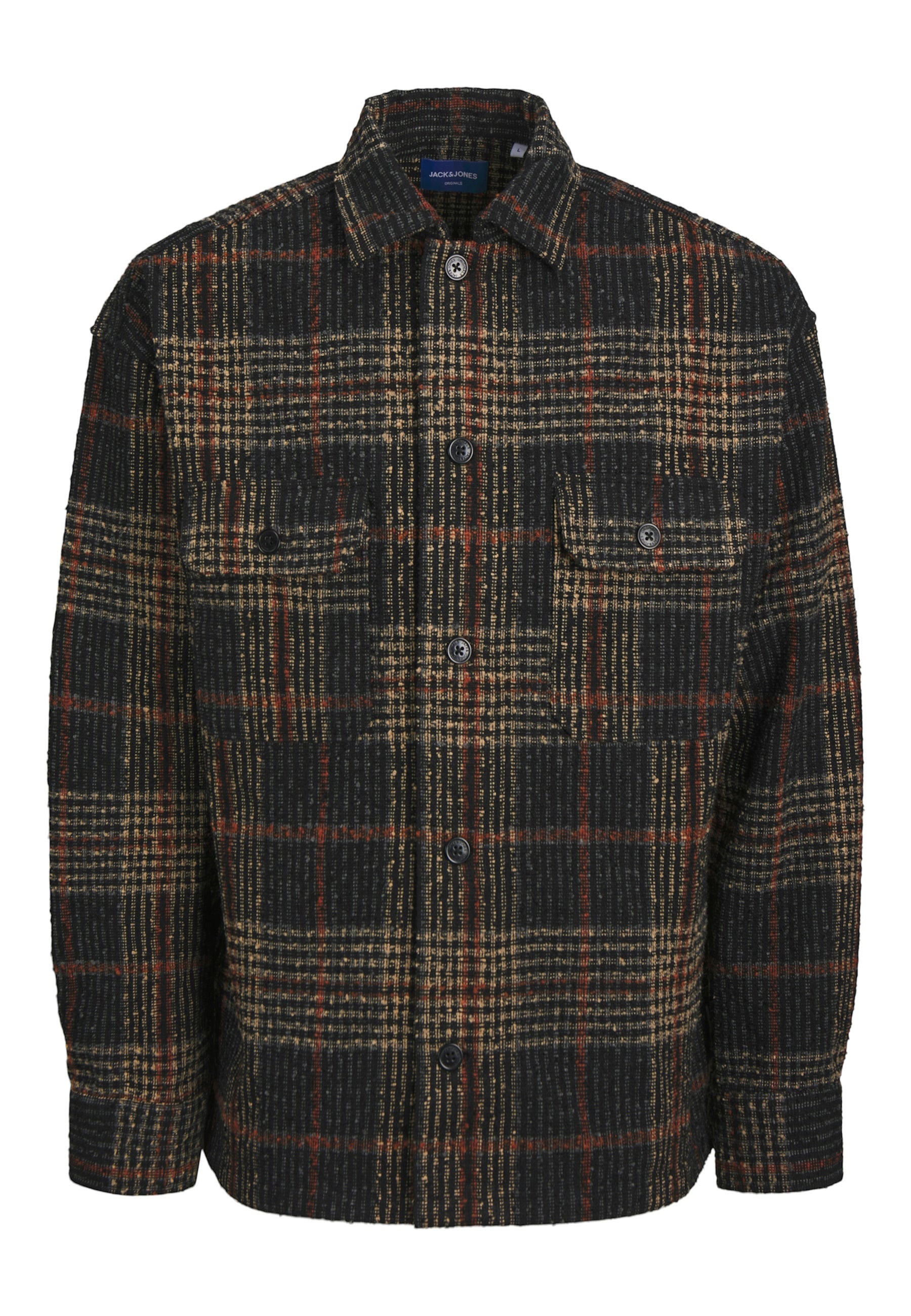 Jack & Jones ROXBURY BOUCLE Langarmhemd