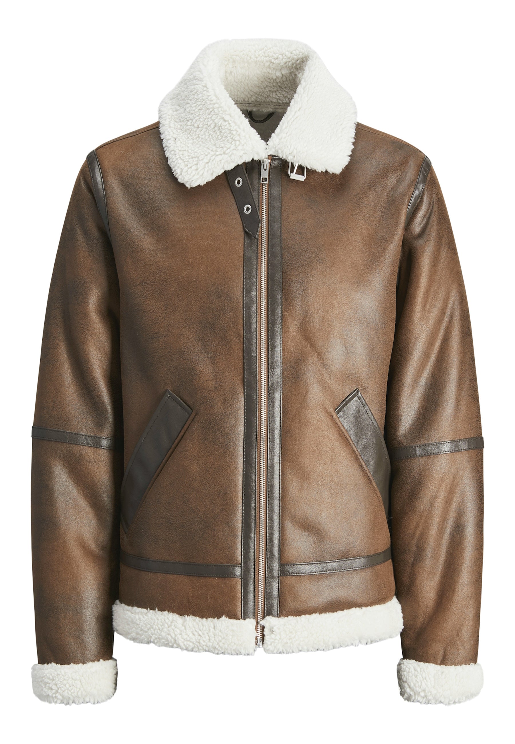 Jack & Jones COLE AVIATOR Lederjacke