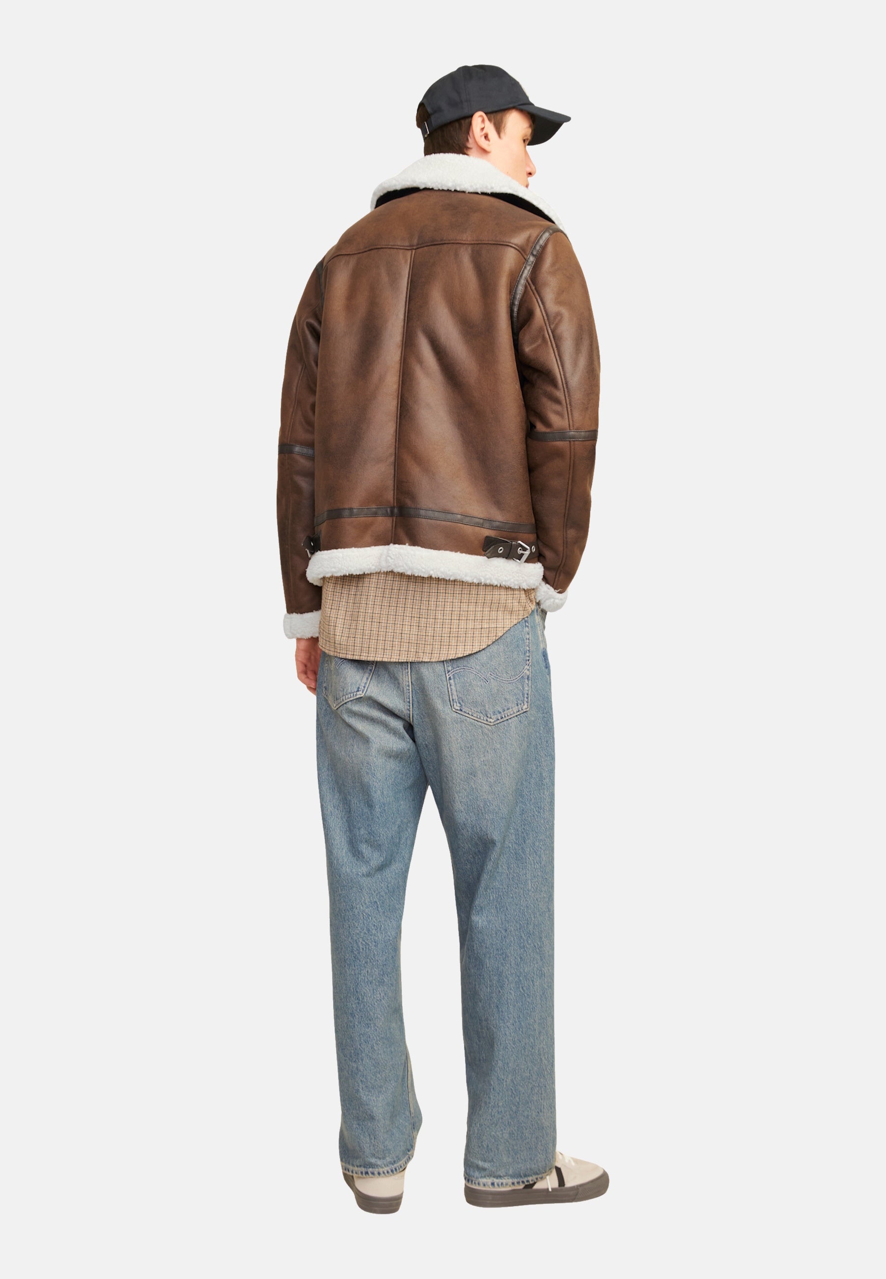 Jack & Jones COLE AVIATOR Lederjacke