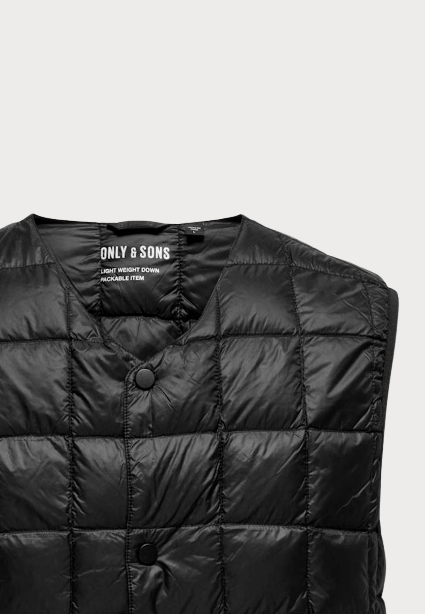 Only & Sons GAVIN LIGHT ärmellose Jacke