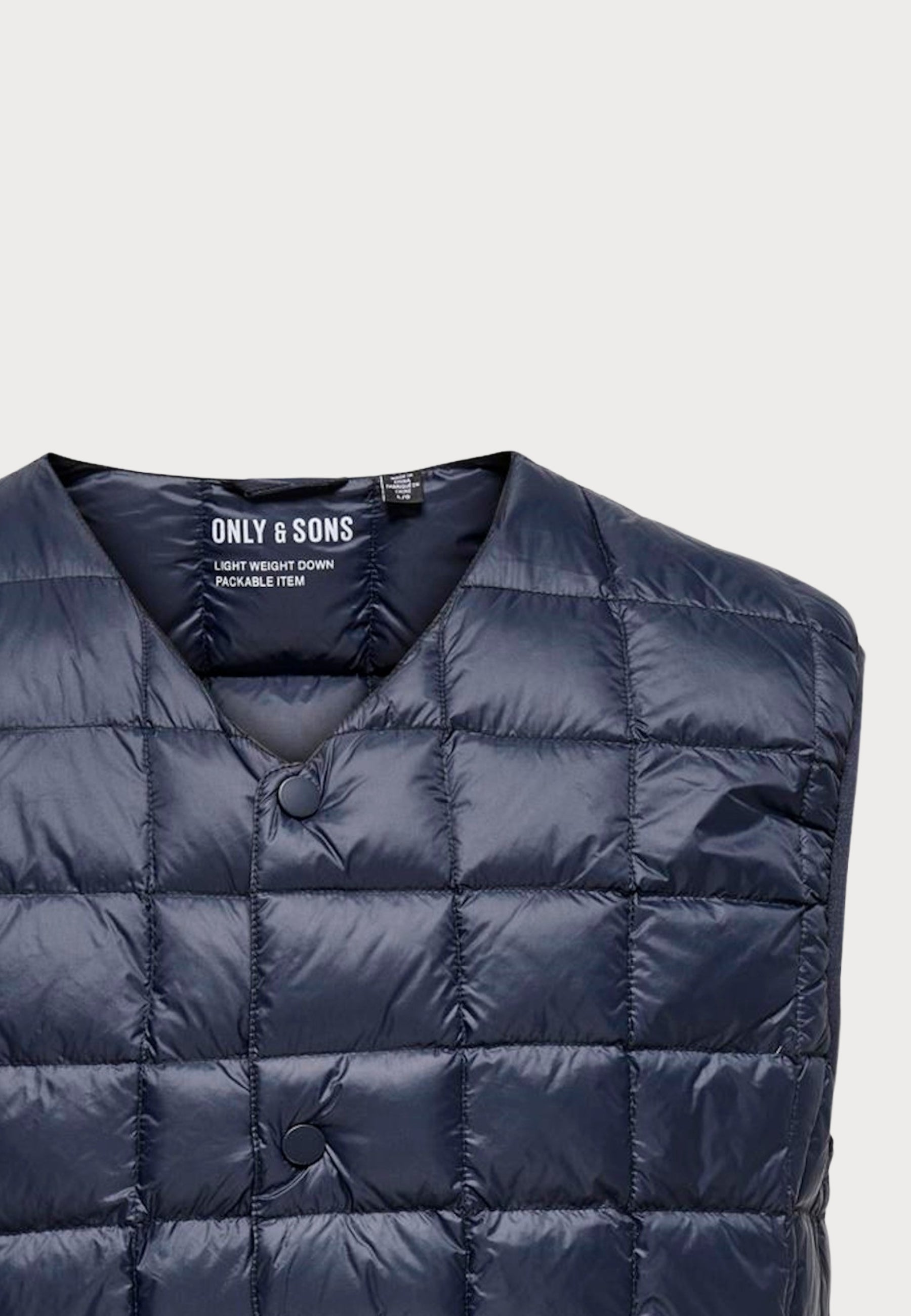 Only & Sons GAVIN LIGHT ärmellose Jacke