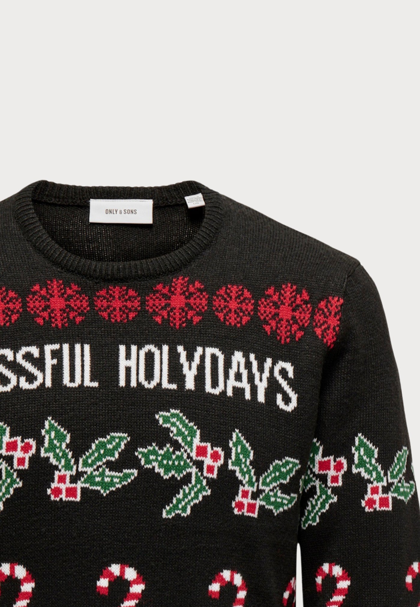 Only & Sons XMAS ALLOVER Strickpullover R-Neck