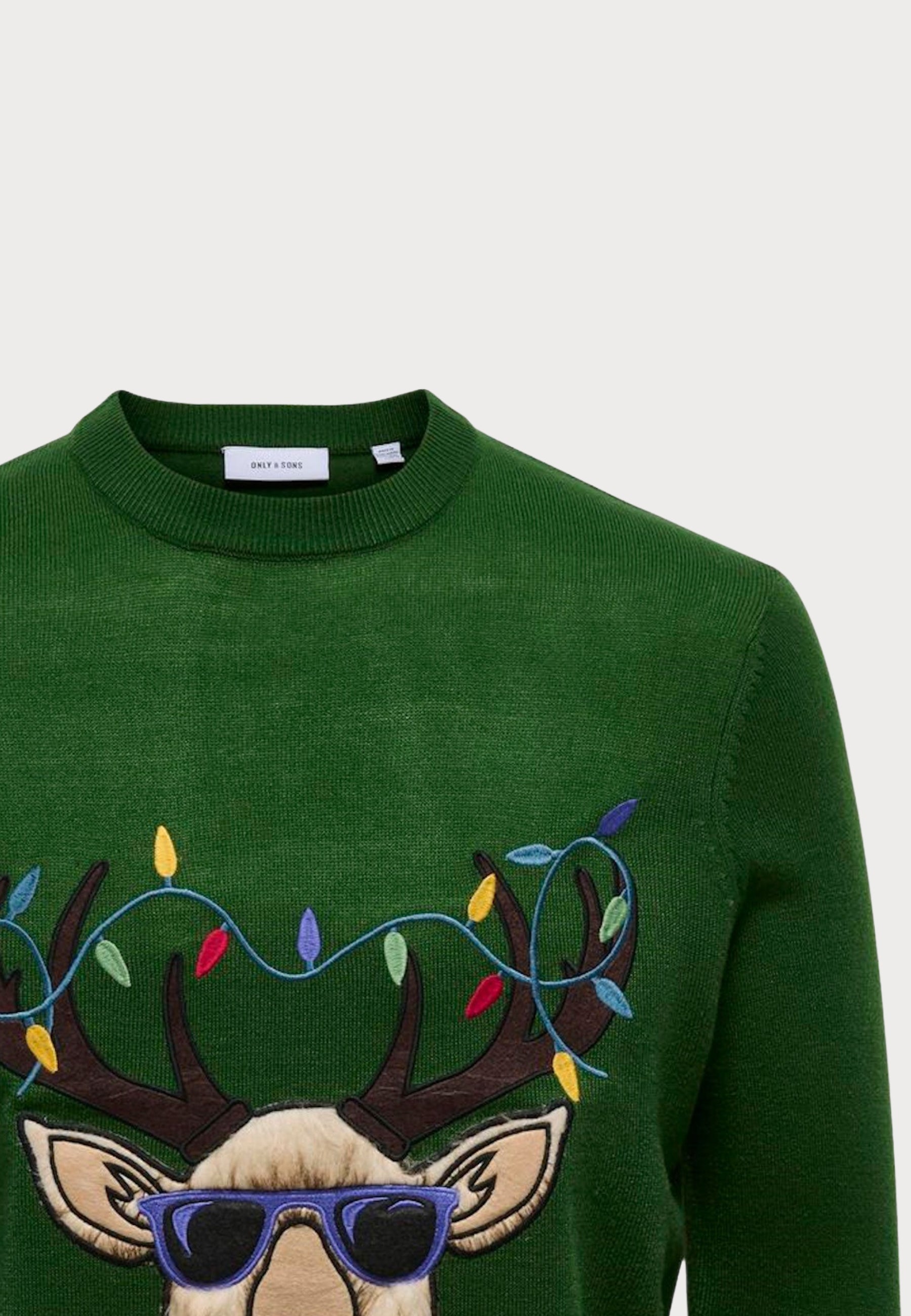 Only & Sons XMAS APLICATION Strickpullover R-Neck