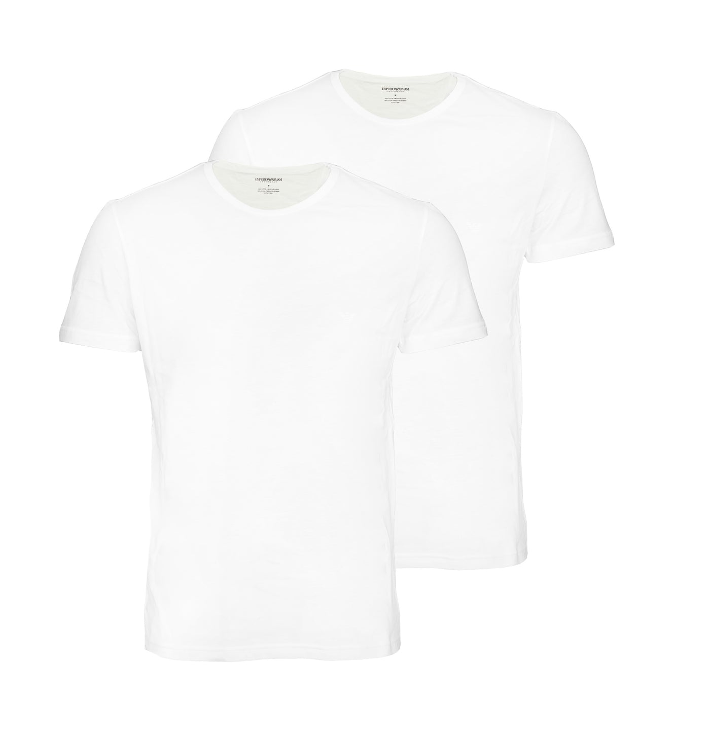 Emporio Armani 2 Pack T-Shirt Rundhals Shortsleeve