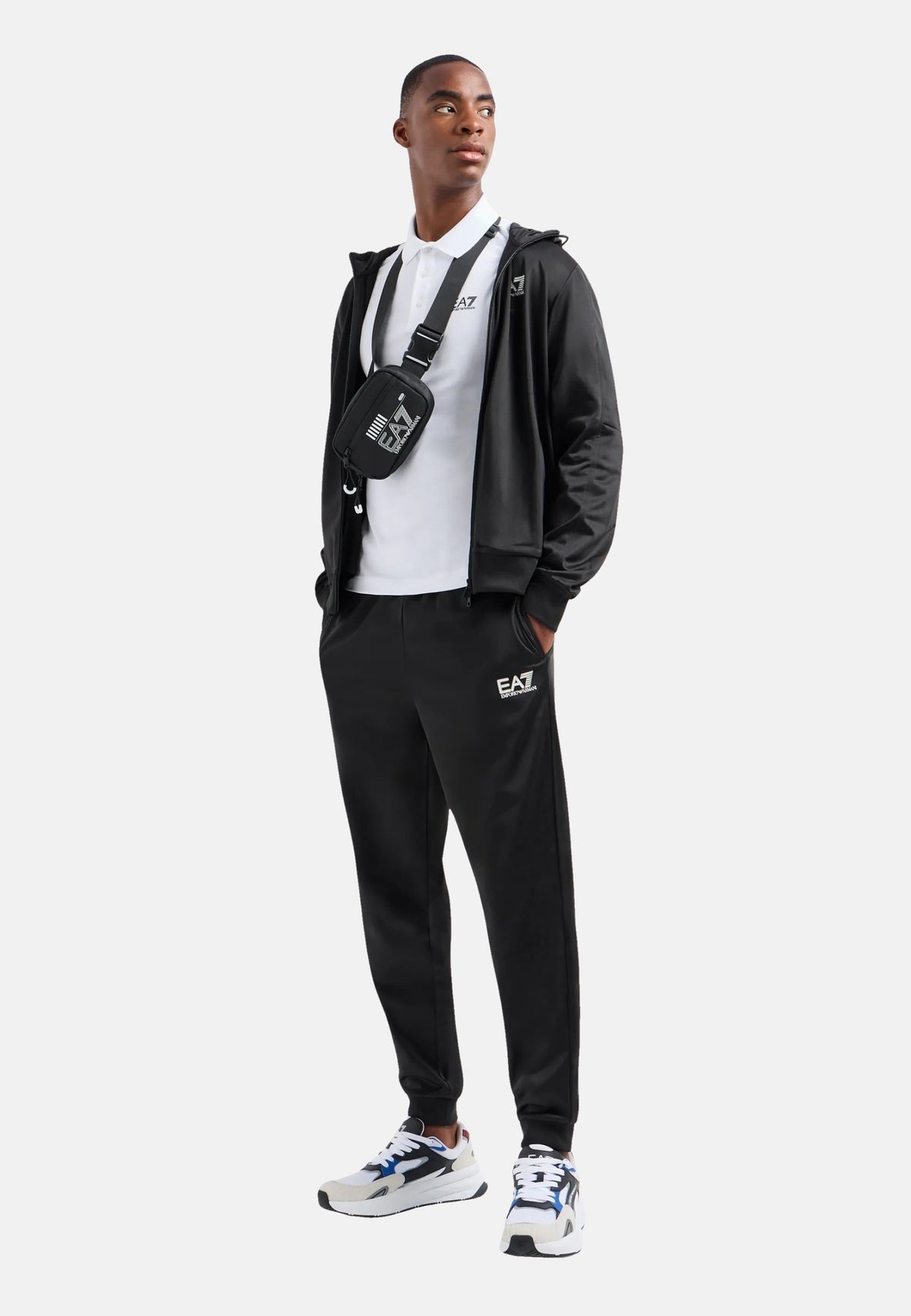Emporio Armani Kurzarmshirt mit Polokragen