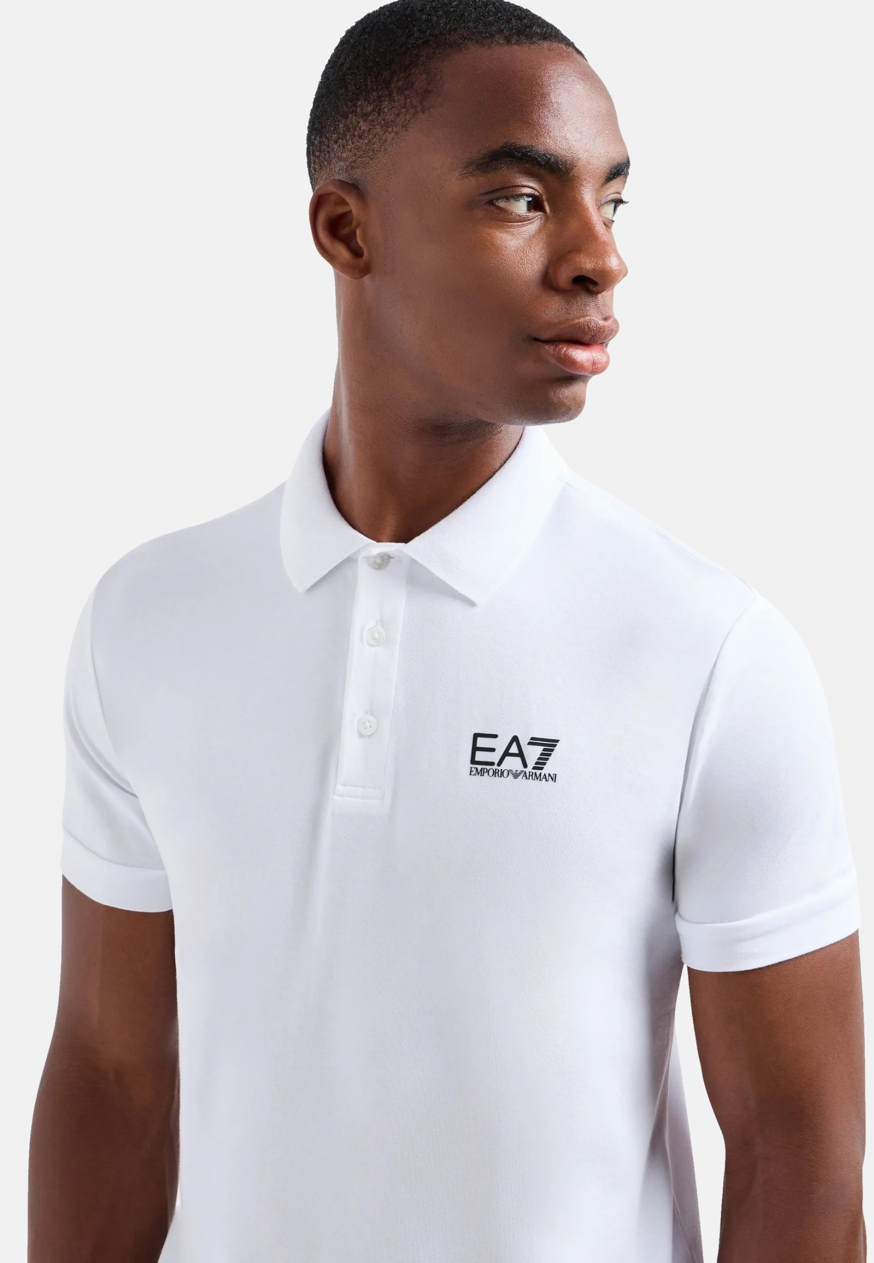 Emporio Armani Kurzarmshirt mit Polokragen