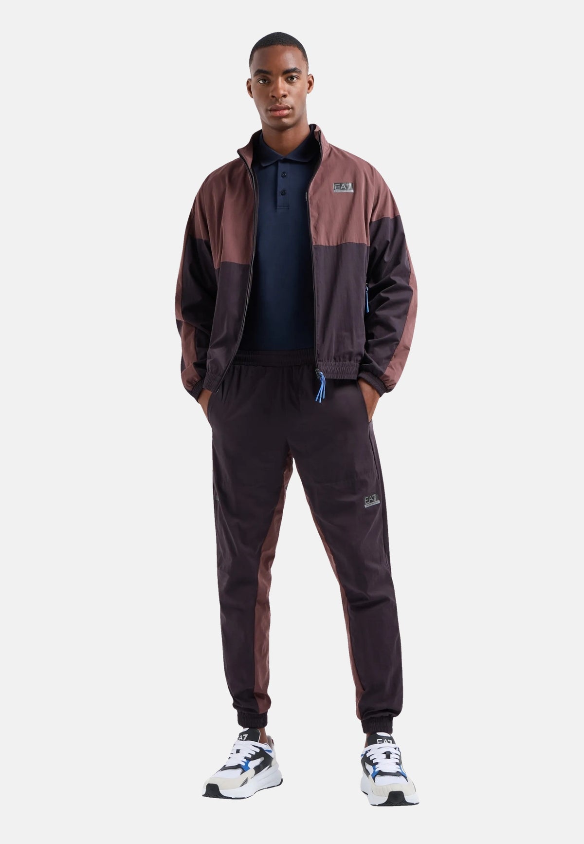Emporio Armani Kurzarmshirt mit Polokragen