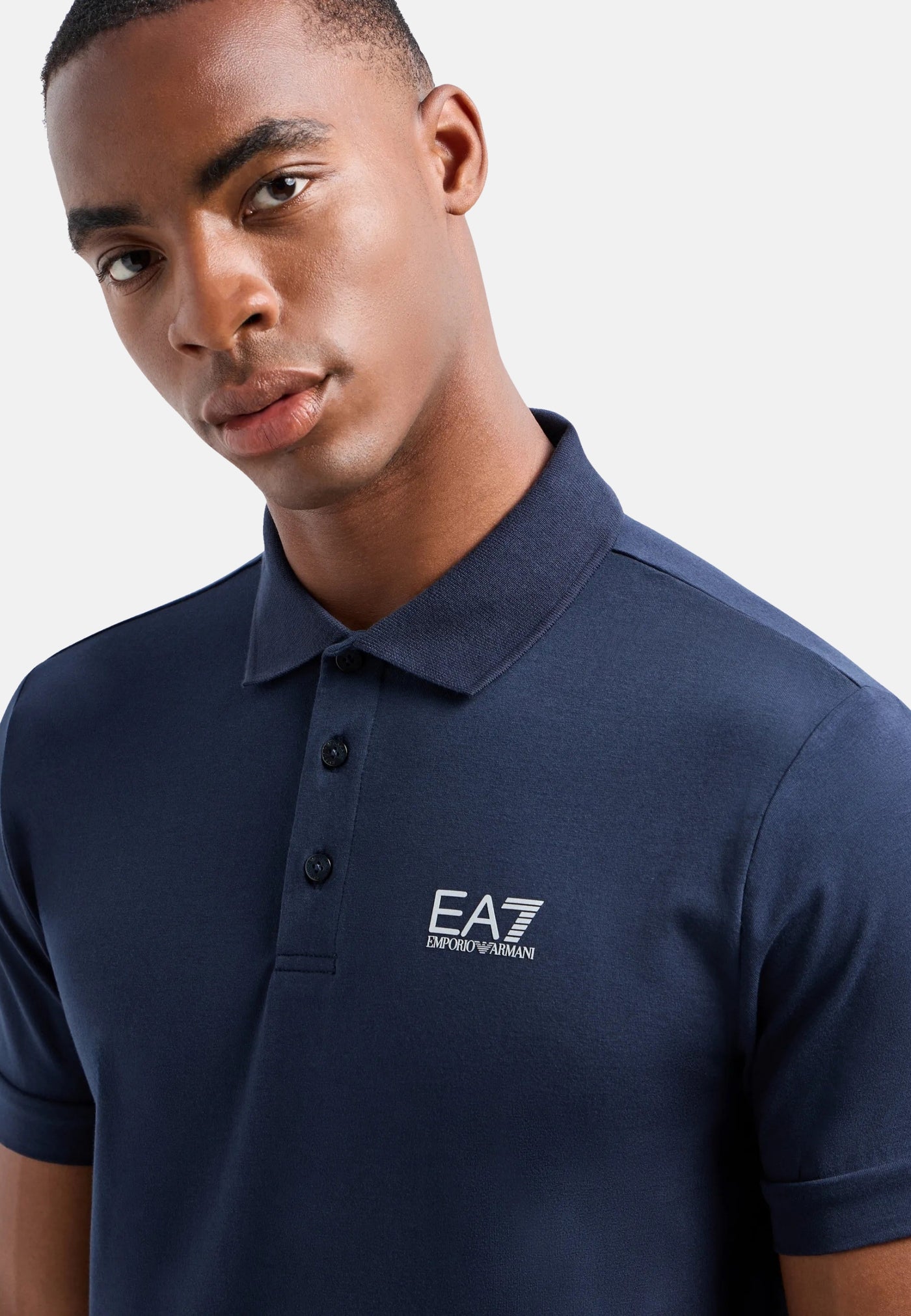Emporio Armani Kurzarmshirt mit Polokragen