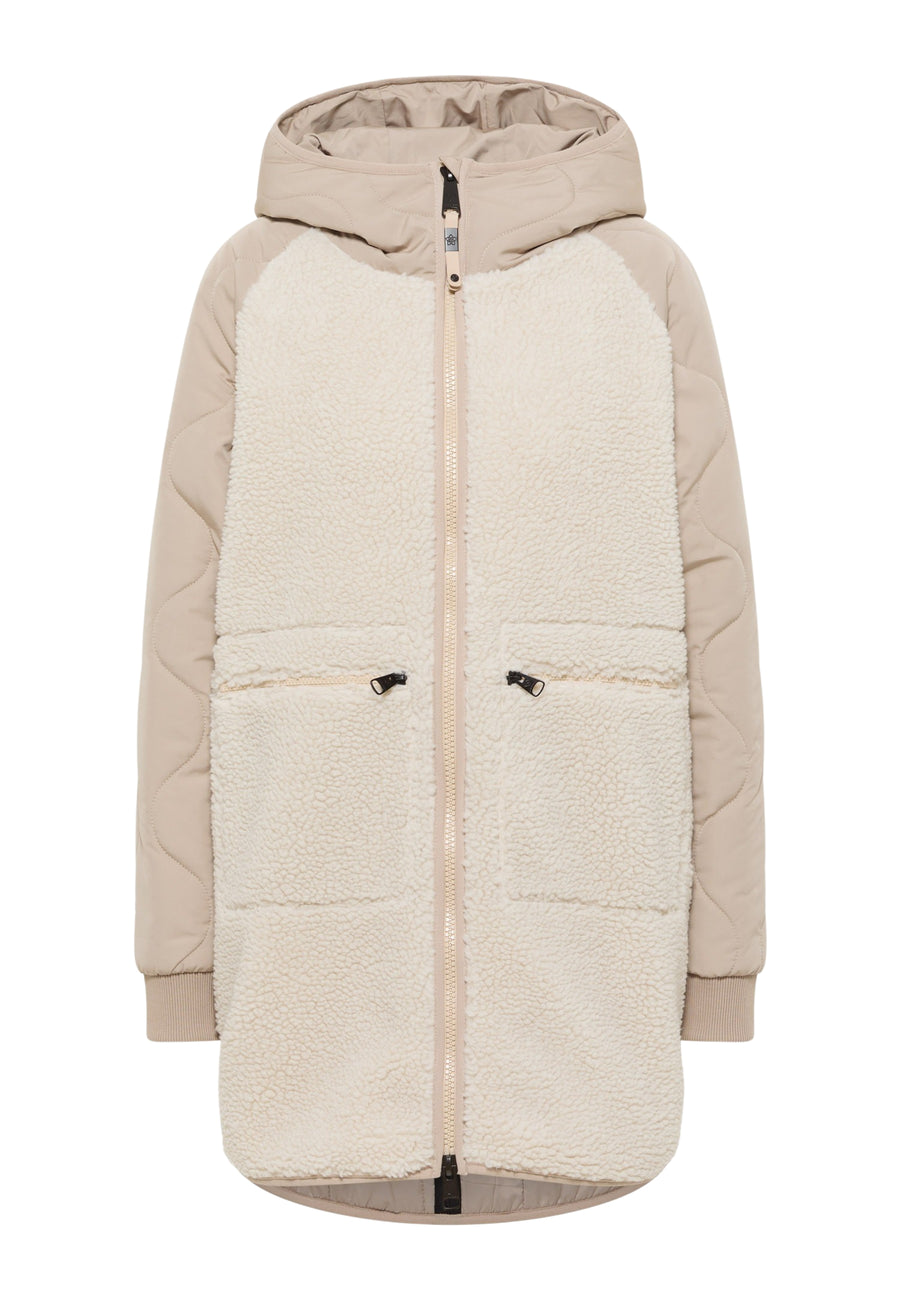 Ragwear Fellimitatmantel LONGEDDY