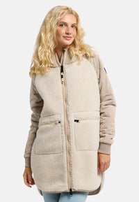 Ragwear Fellimitatmantel LONGEDDY