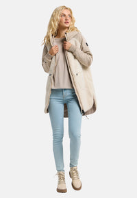 Ragwear Fellimitatmantel LONGEDDY