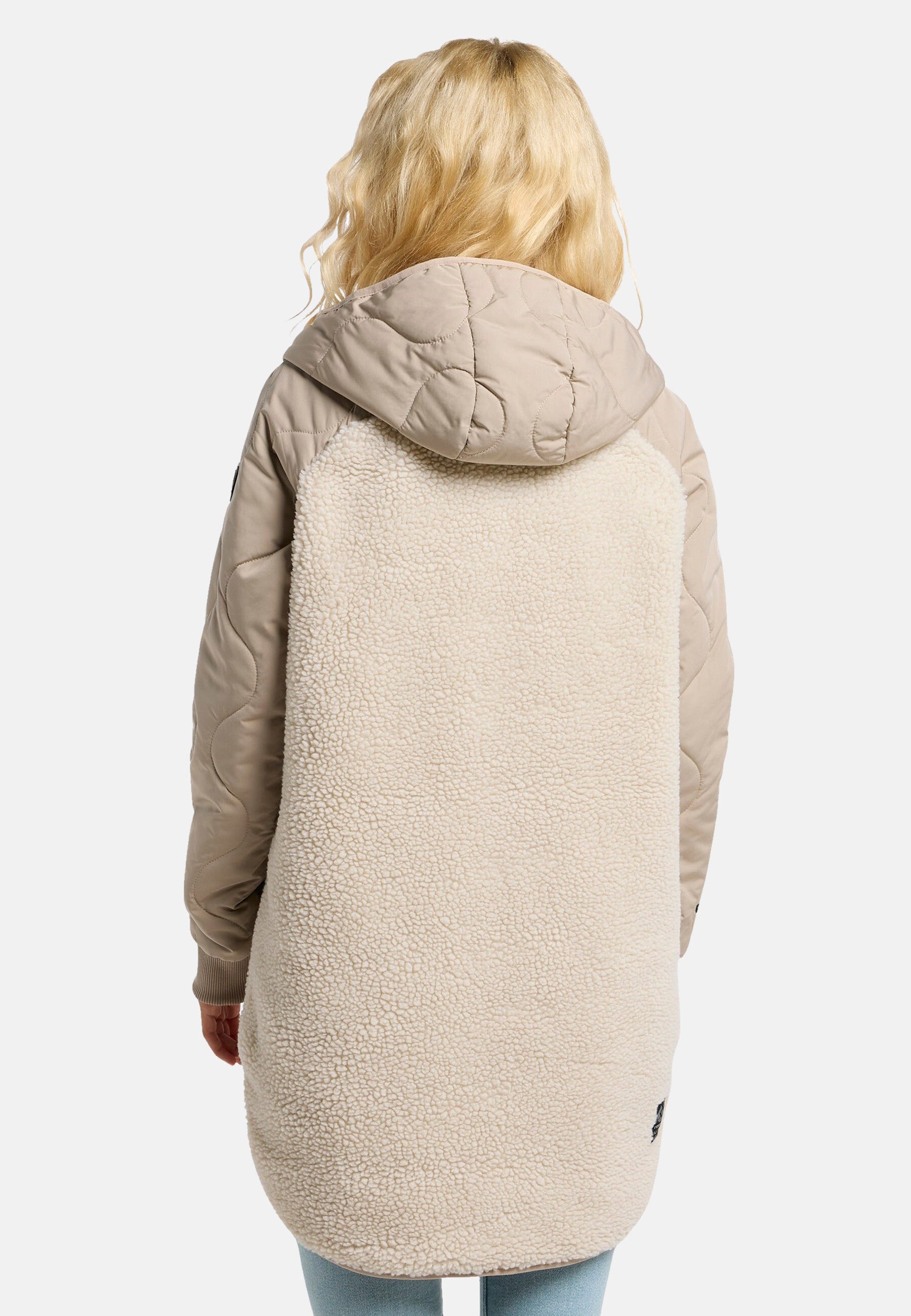 Ragwear Fellimitatmantel LONGEDDY