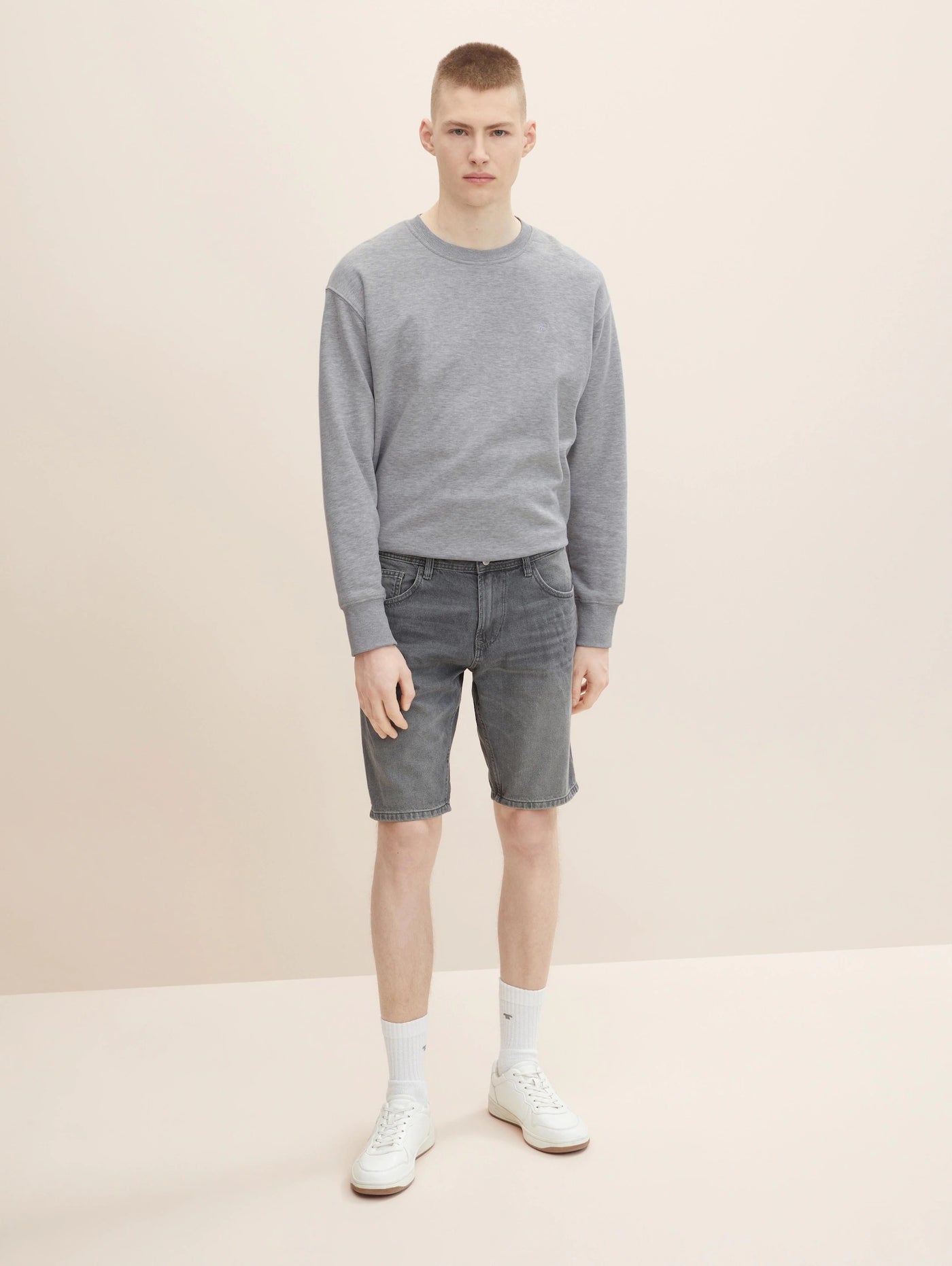 Tom Tailor Jeansshorts aus weicher Baumwolle