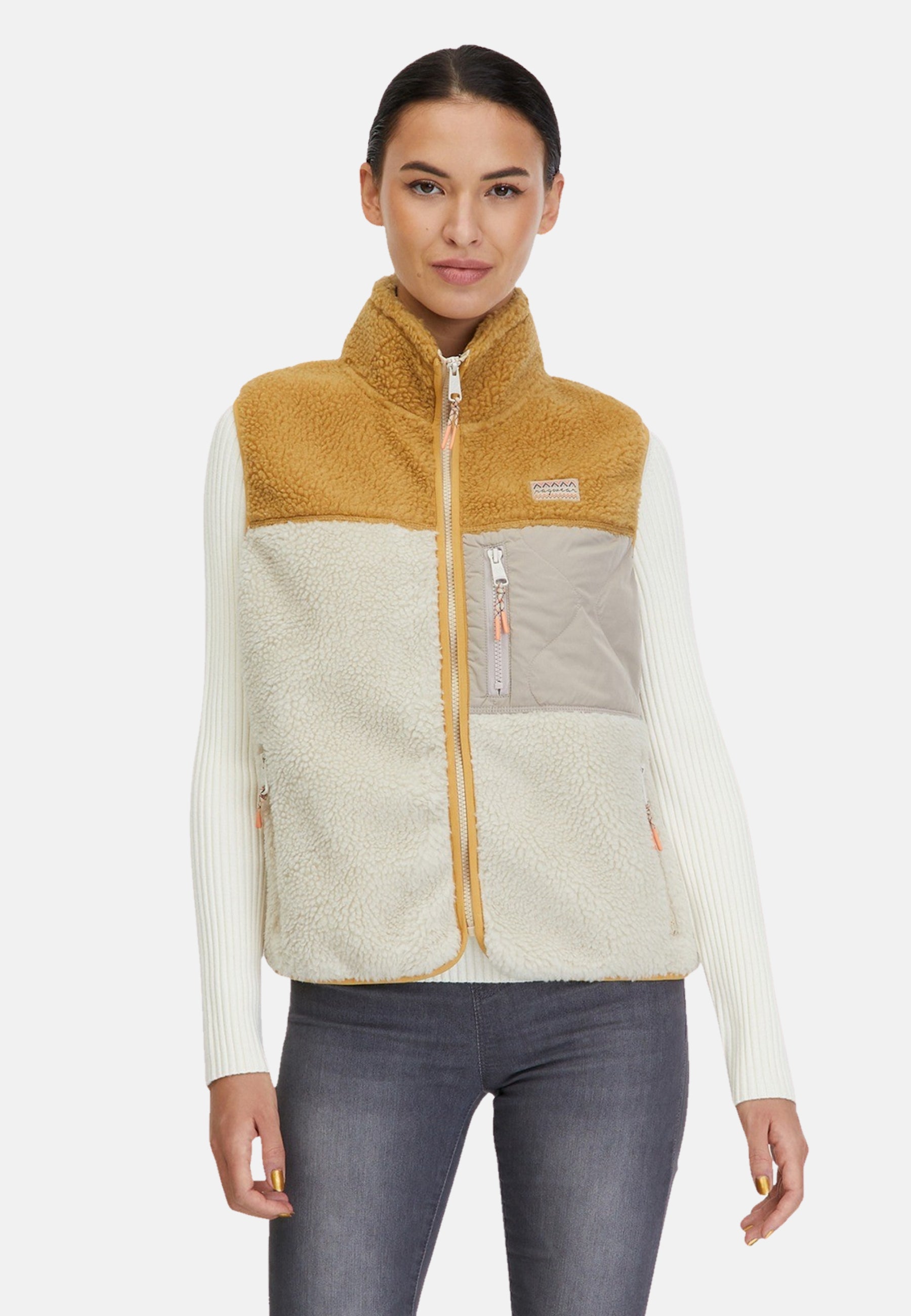 Ragwear Teddyfellweste JUNNI