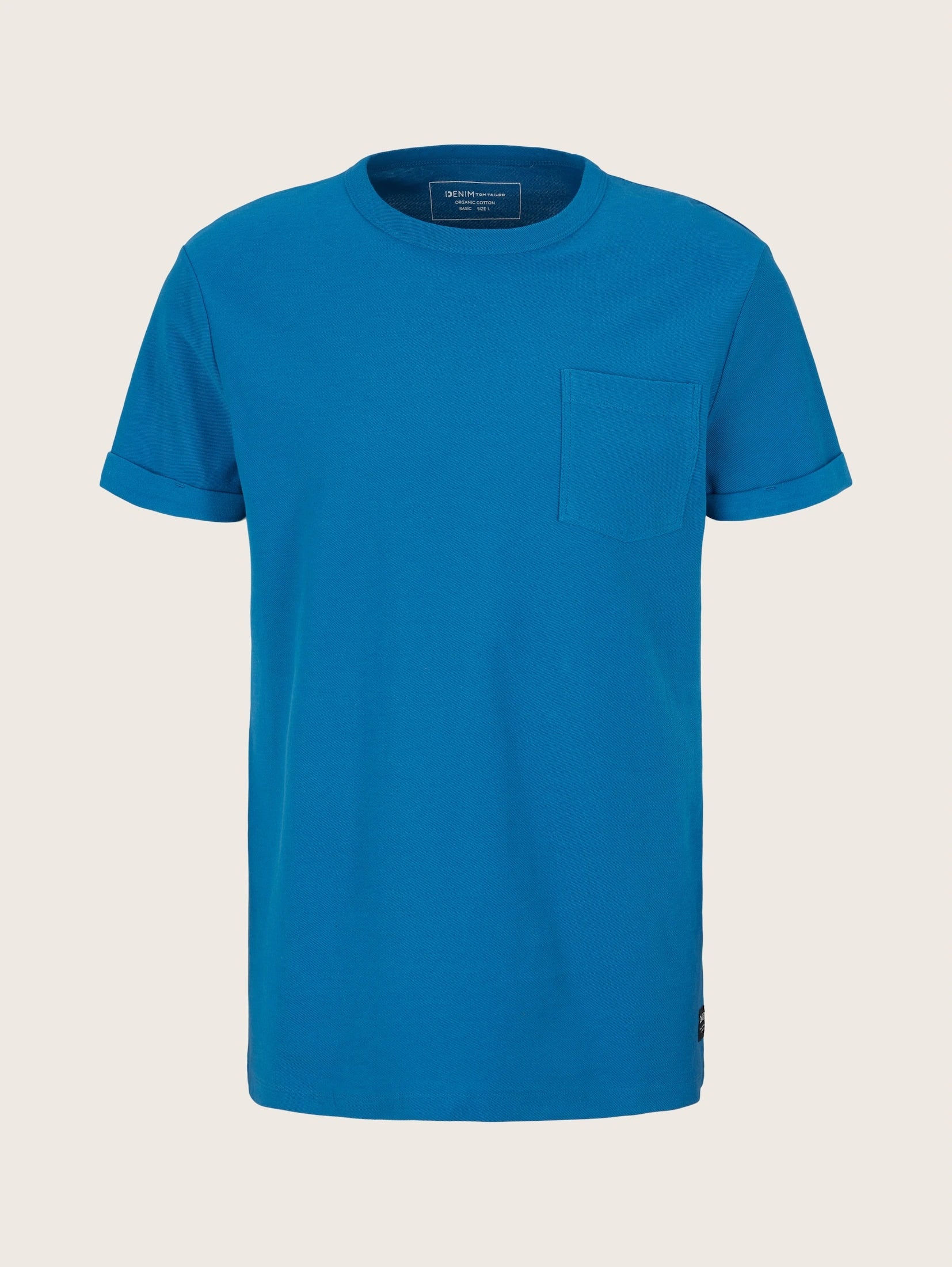 Tom Tailor Shirt mit Rundhalsausschnitt und Brusttasche